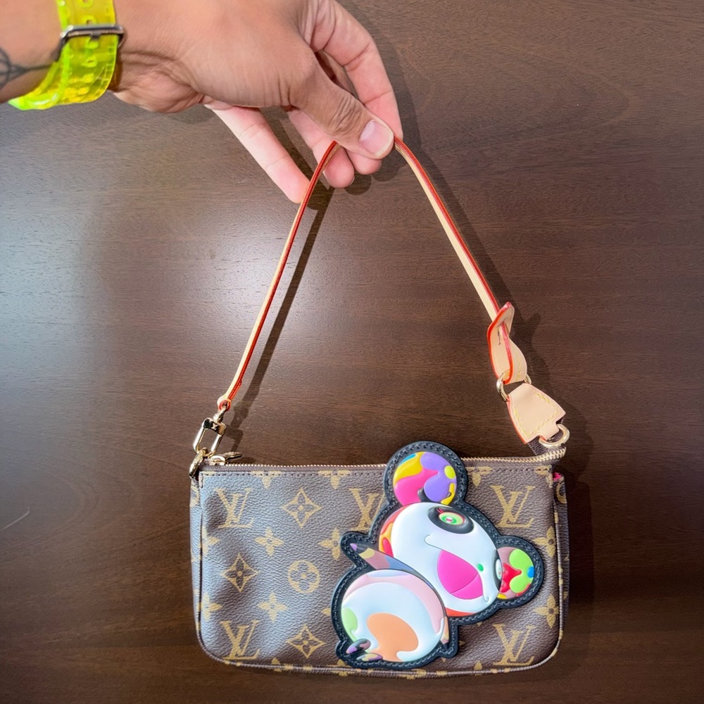 Louis Vuitton Multicolor Monogram Wristlet